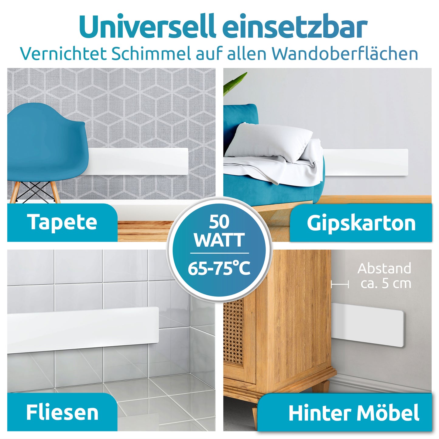 universell einsetzbar