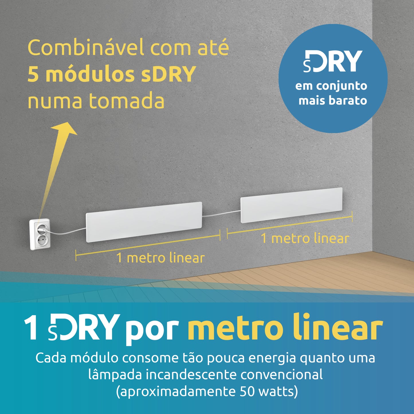 Livre de Bolor graças às paredes permanentemente secas.