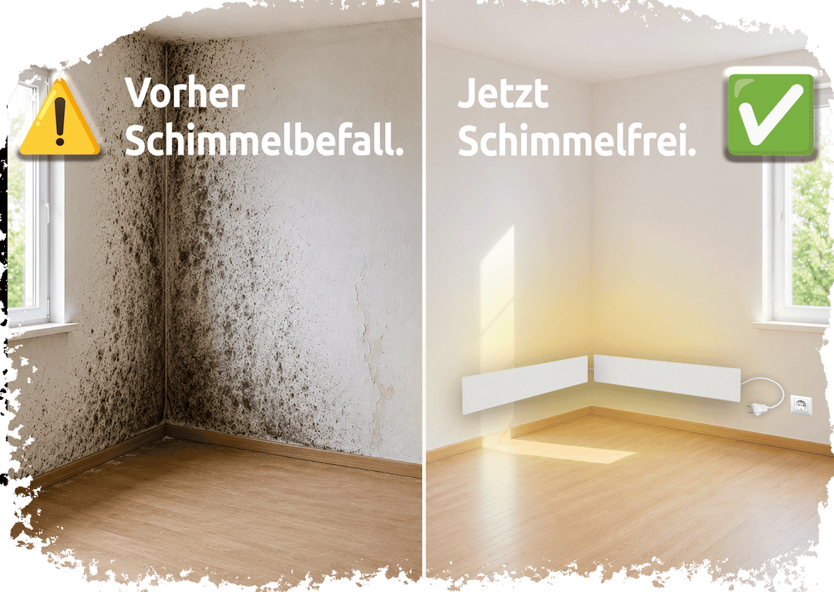 Vorher Nachher Schimmel-DRY