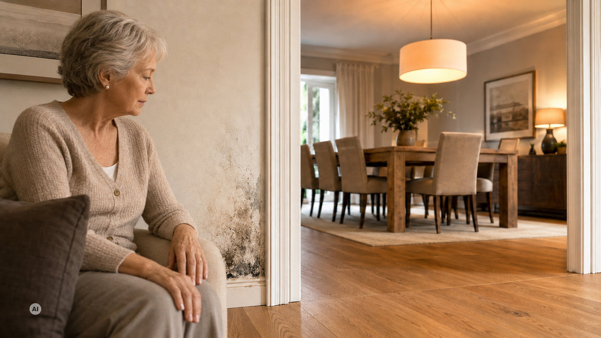 Schimmel in der Wohnung nicht ignorieren