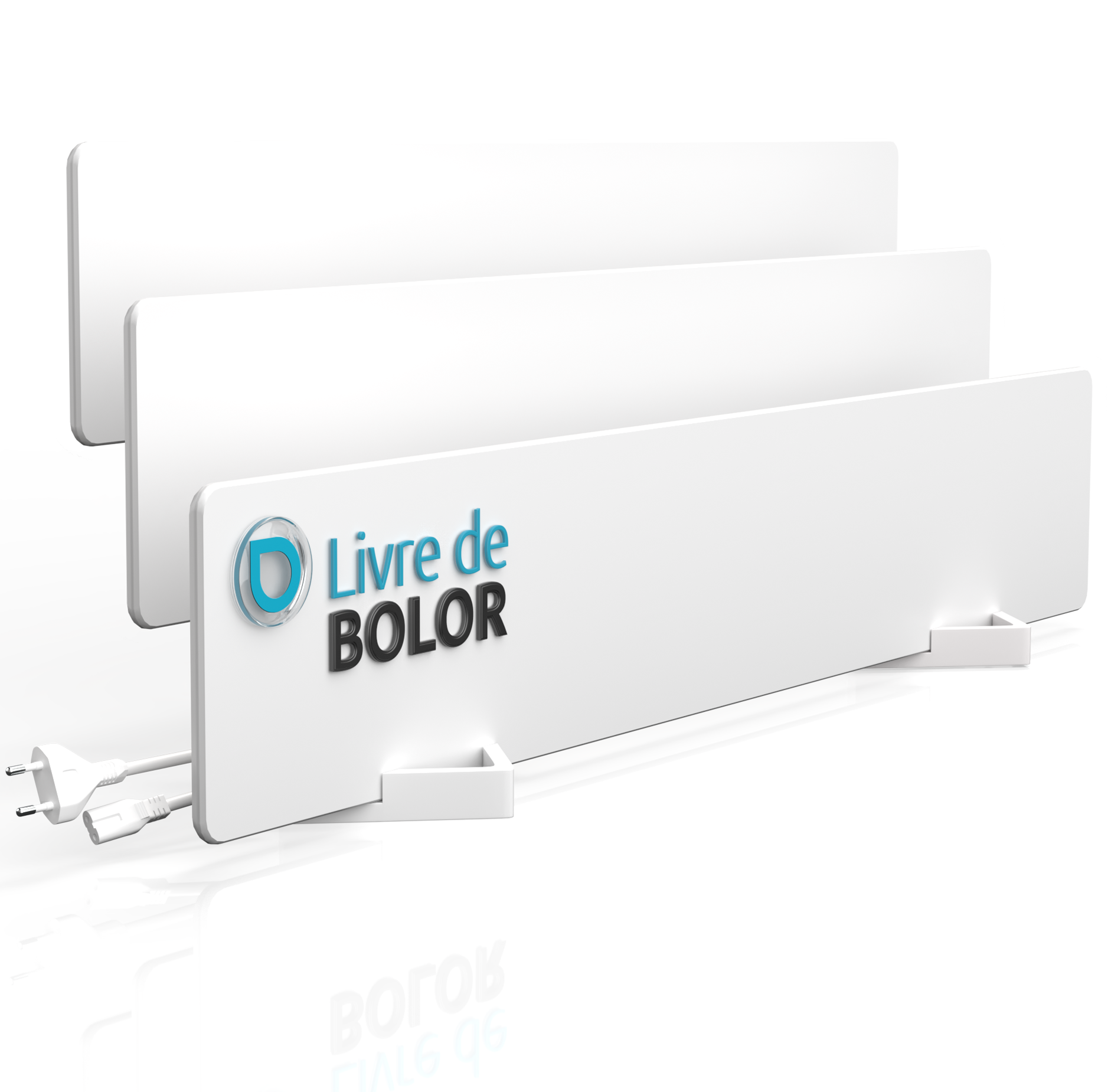 Conjunto de 3 Livre de Bolor