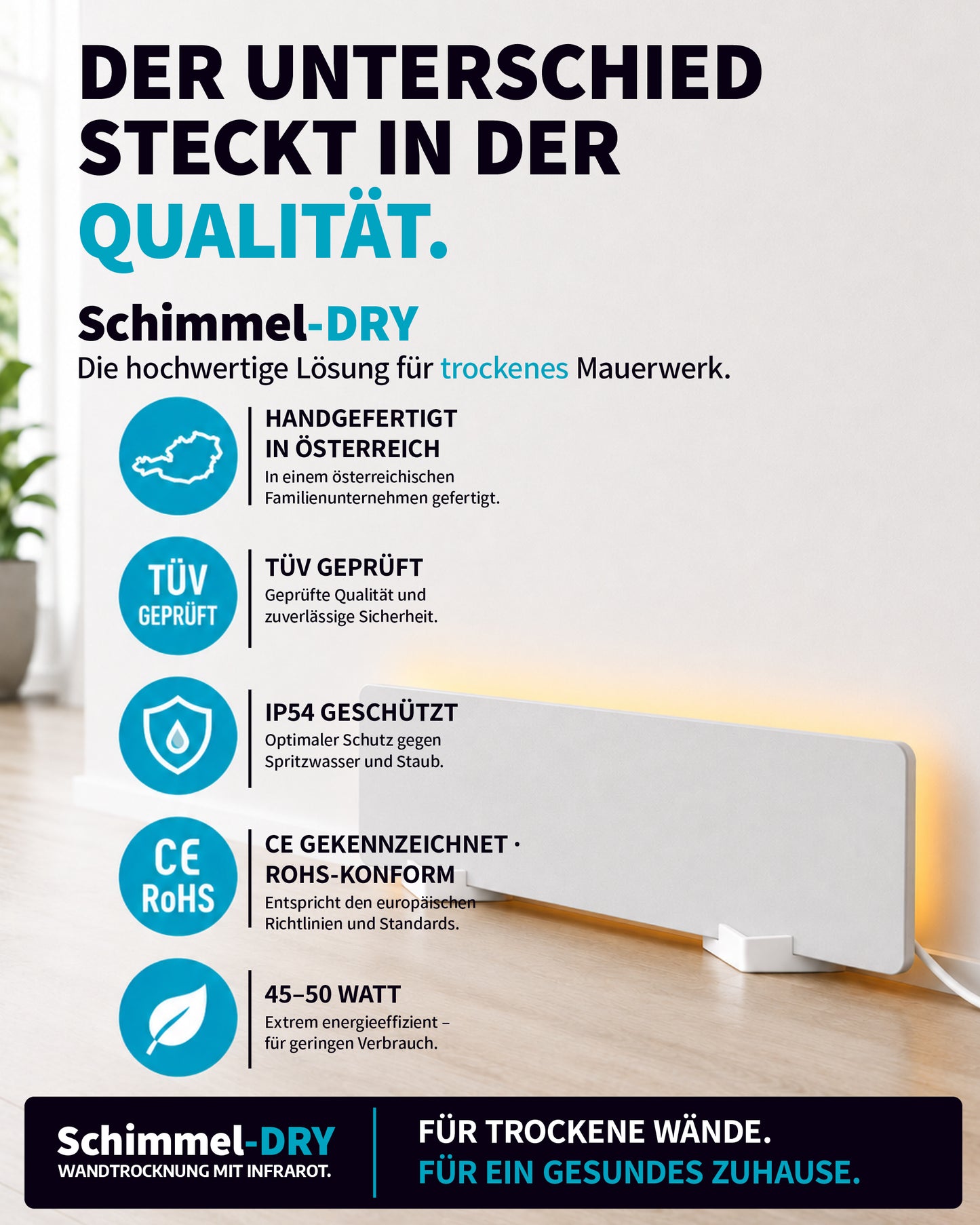 Schimmel-Dry Komplett-Startpaket inkl. gratis Vorbehandlungsset