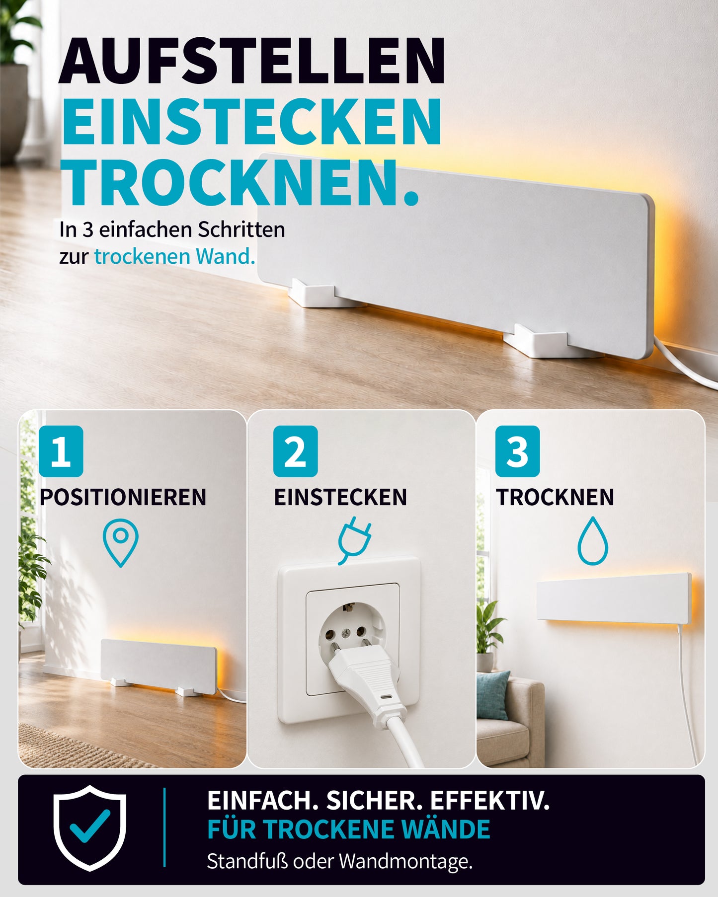 Schimmel-Dry Komplett-Startpaket inkl. gratis Vorbehandlungsset