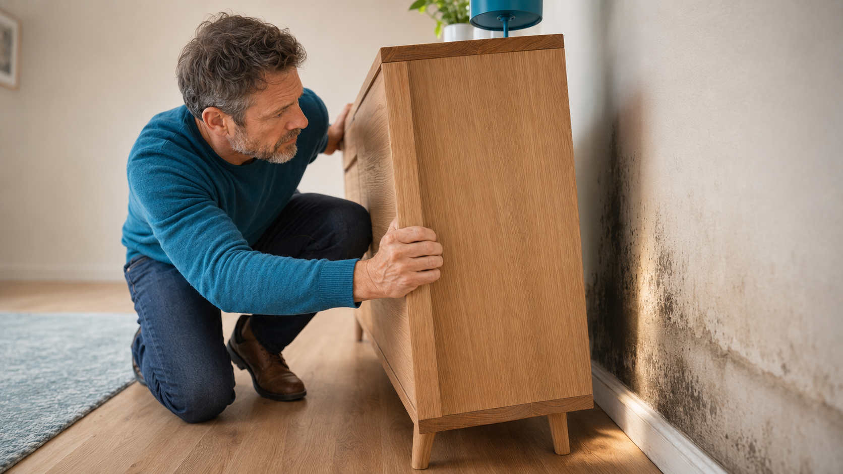 schimmel entfernen und reagieren